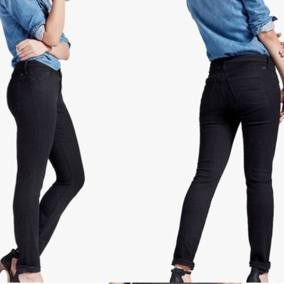 Lucky Brand High Waist Skinny Black Hayden Jeans 26/2 A - Picture 1 of 11
